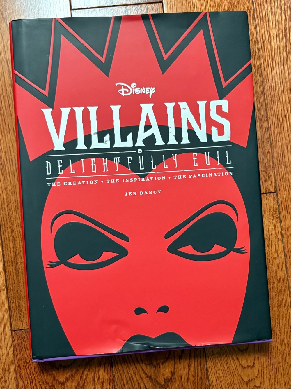 Disney Villains 'Delightfully Evil' Hardcover Book - Red & Black
